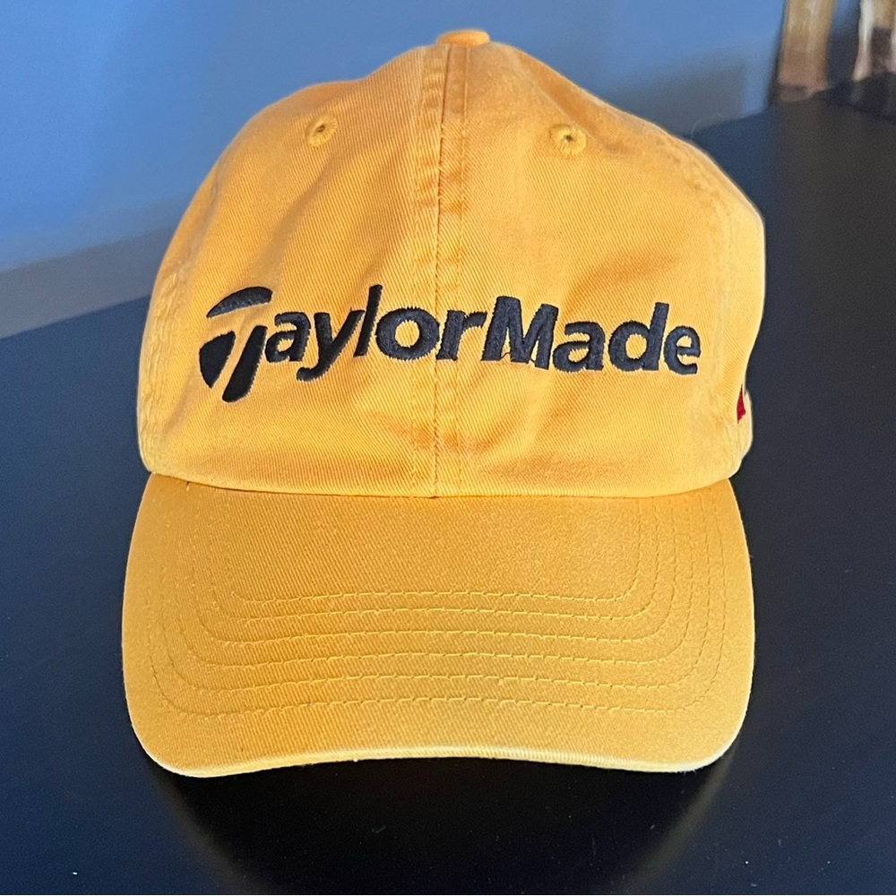 TaylorMade R7 Golf Hat Yellow Adjustable One Size